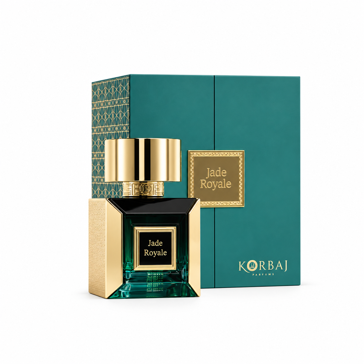 Korbaj Jade Royale Extrait de Parfum 100ml with teal box