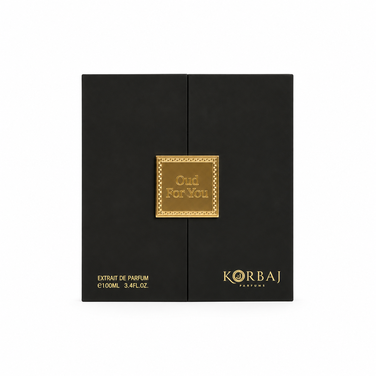 Korbaj Oud For You Extrait de Parfum 100ml with black box